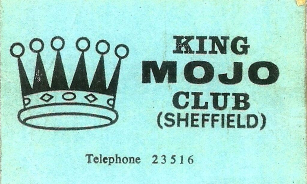 Copy of an original King Mojo membership card